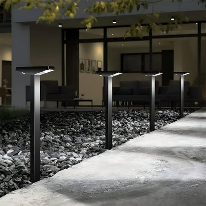 Solarne lampy ogrodowe LED 4 sztuki do tarasu