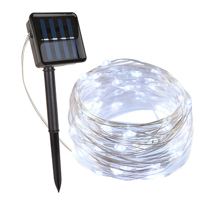 Solarna girlanda świetlna LED do ogrodu i na taras