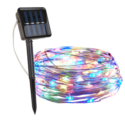 Solarna girlanda świetlna LED do ogrodu i na taras