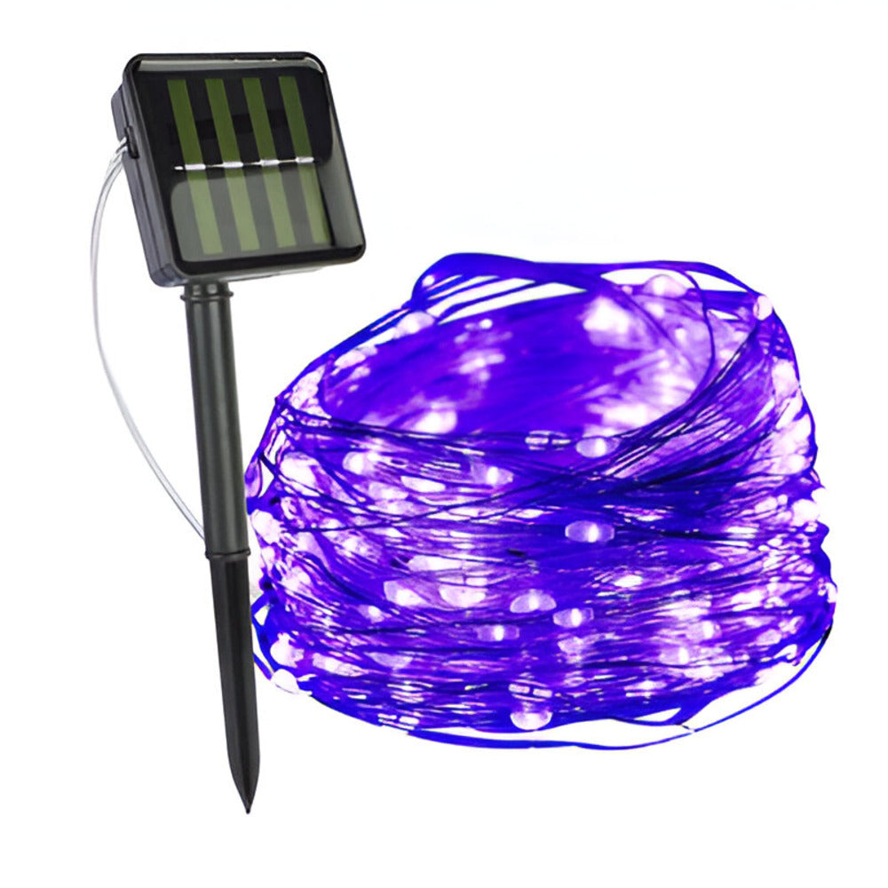 Solarna girlanda świetlna LED do ogrodu i na taras