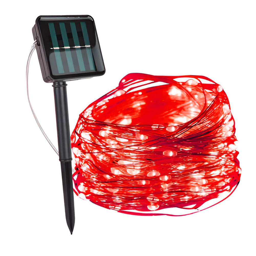 Solarna girlanda świetlna LED do ogrodu i na taras