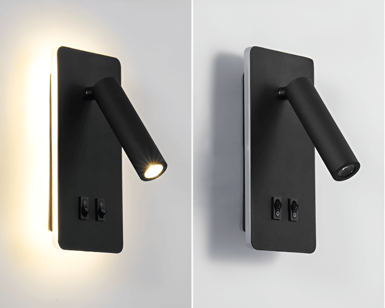 Regulowany kinkiet LED do czytania 330° 9W