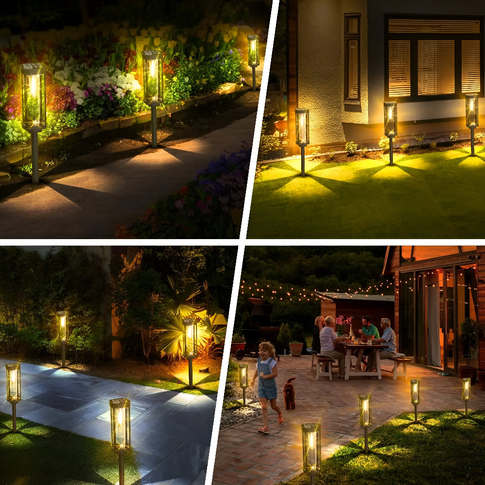 Solarna lampa ogrodowa LED wbijana IP65