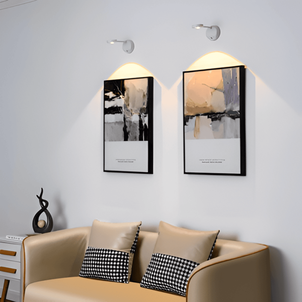 Lampa LED z czujnikiem ruchu bezprzewodowa do domu i ogrodu