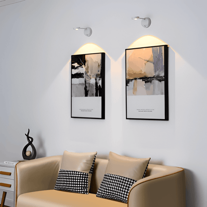 Lampa LED z czujnikiem ruchu bezprzewodowa do domu i ogrodu