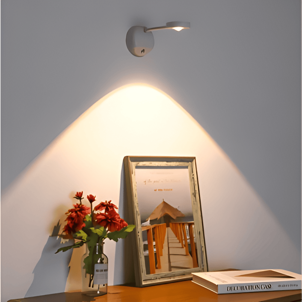 Lampa LED z czujnikiem ruchu bezprzewodowa do domu i ogrodu