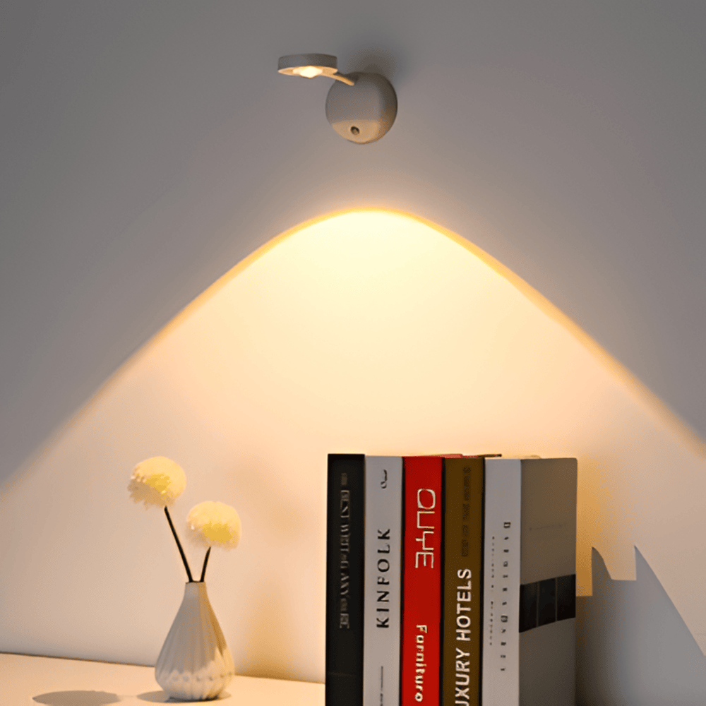 Lampa LED z czujnikiem ruchu bezprzewodowa do domu i ogrodu