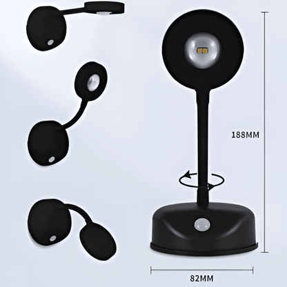 Lampa LED z czujnikiem ruchu bezprzewodowa do domu i ogrodu