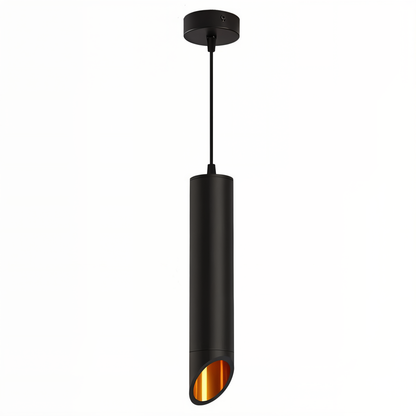 Nowoczesna lampa wisząca LED tuba aluminiowa