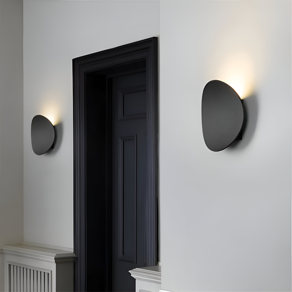 Kinkiet LED aluminiowy owalny IP65 7W