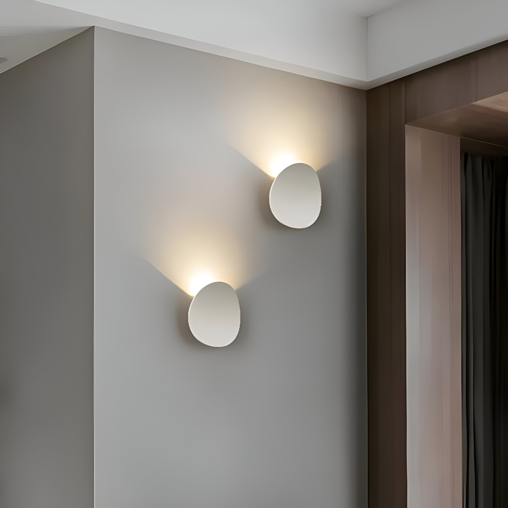 Kinkiet LED aluminiowy owalny IP65 7W