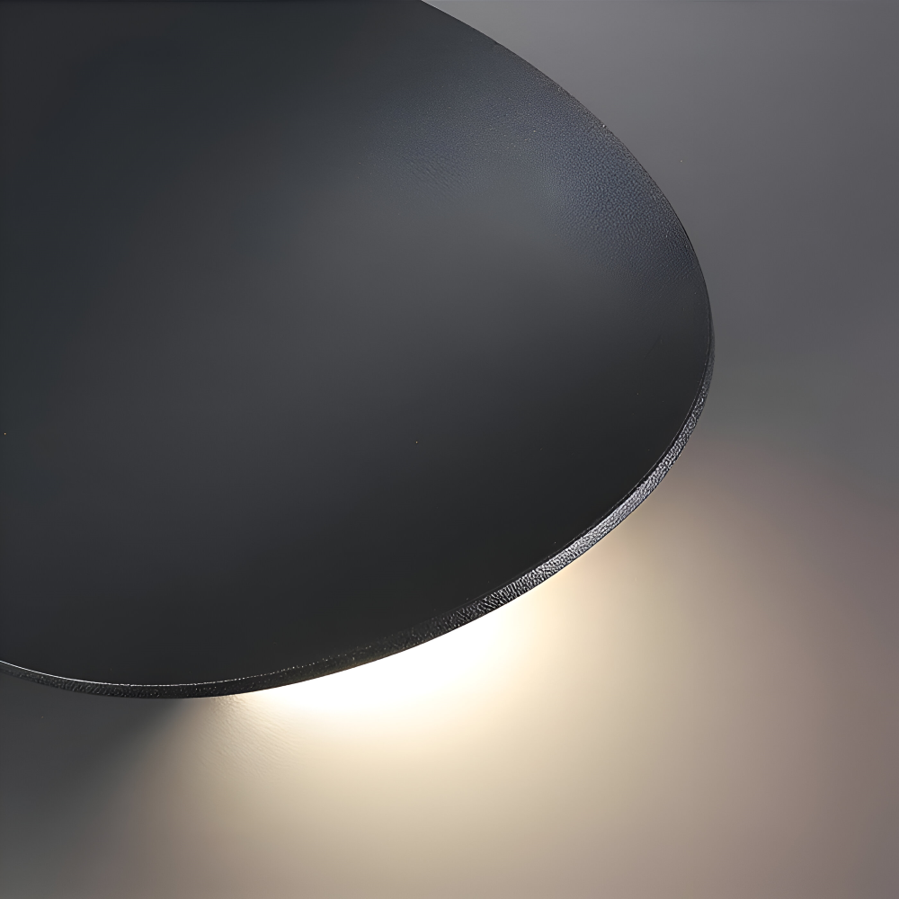Kinkiet LED aluminiowy owalny IP65 7W