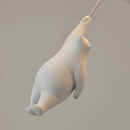 Lampa wisząca balon z misiem LED do pokoju dziecka