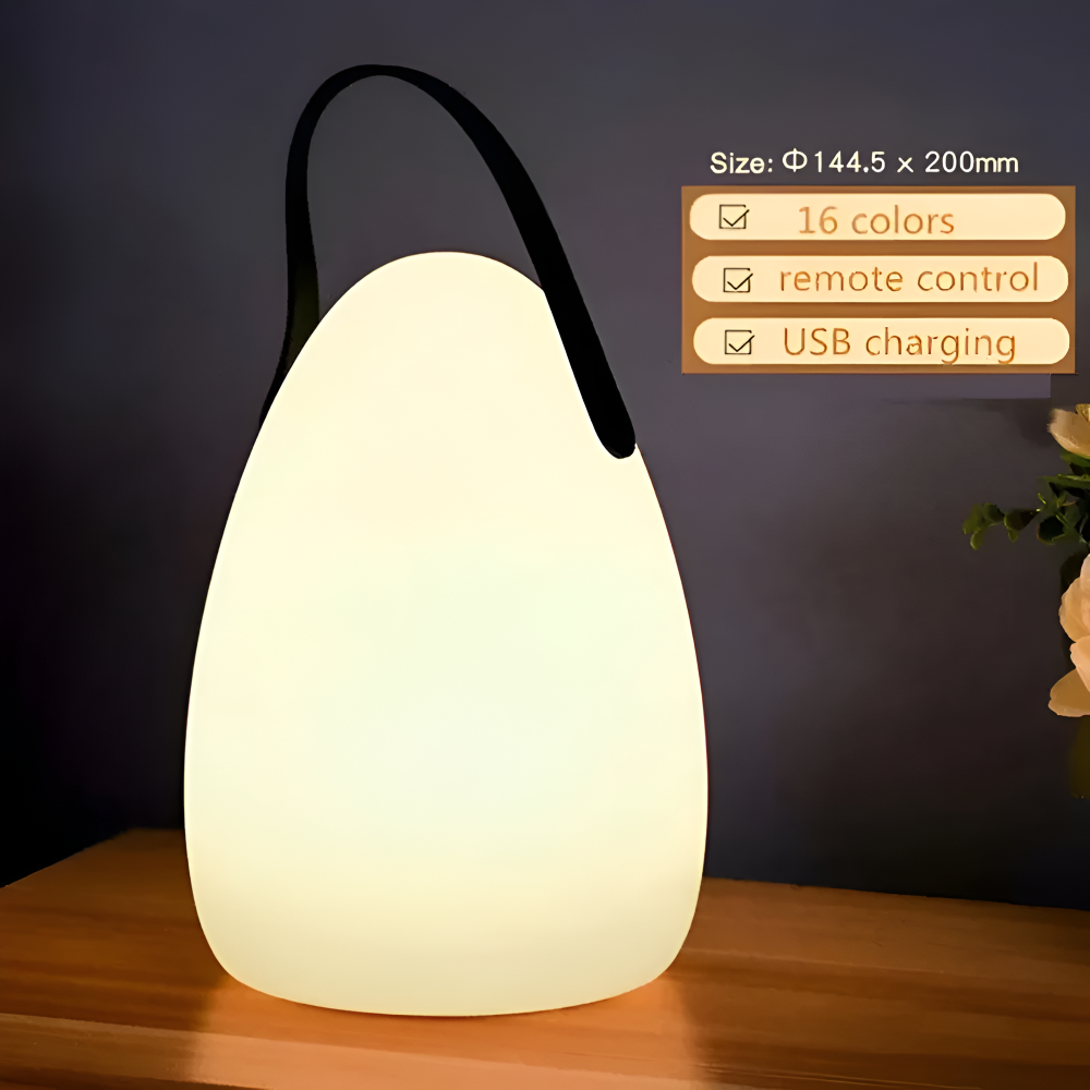 Bezprzewodowa lampka stołowa LED z regulacją koloru światła
