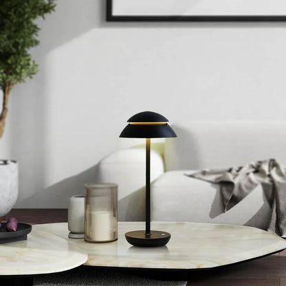 Bezprzewodowa aluminiowa lampa stołowa z dotykowym ściemniaczem