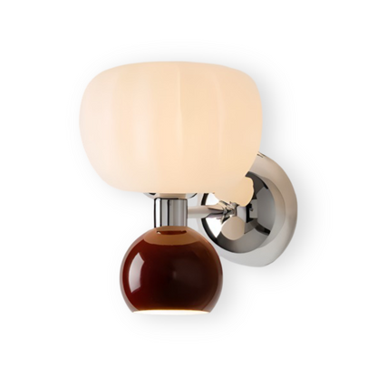 Kinkiet LED kremowy metalowy G9 minimalistyczny