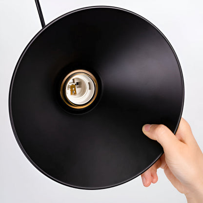 Lampa wisząca industrialna metalowa retro E27