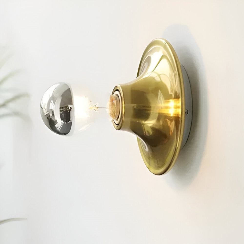 Retro lampa ścienna LED z gwintem E27 do salonu