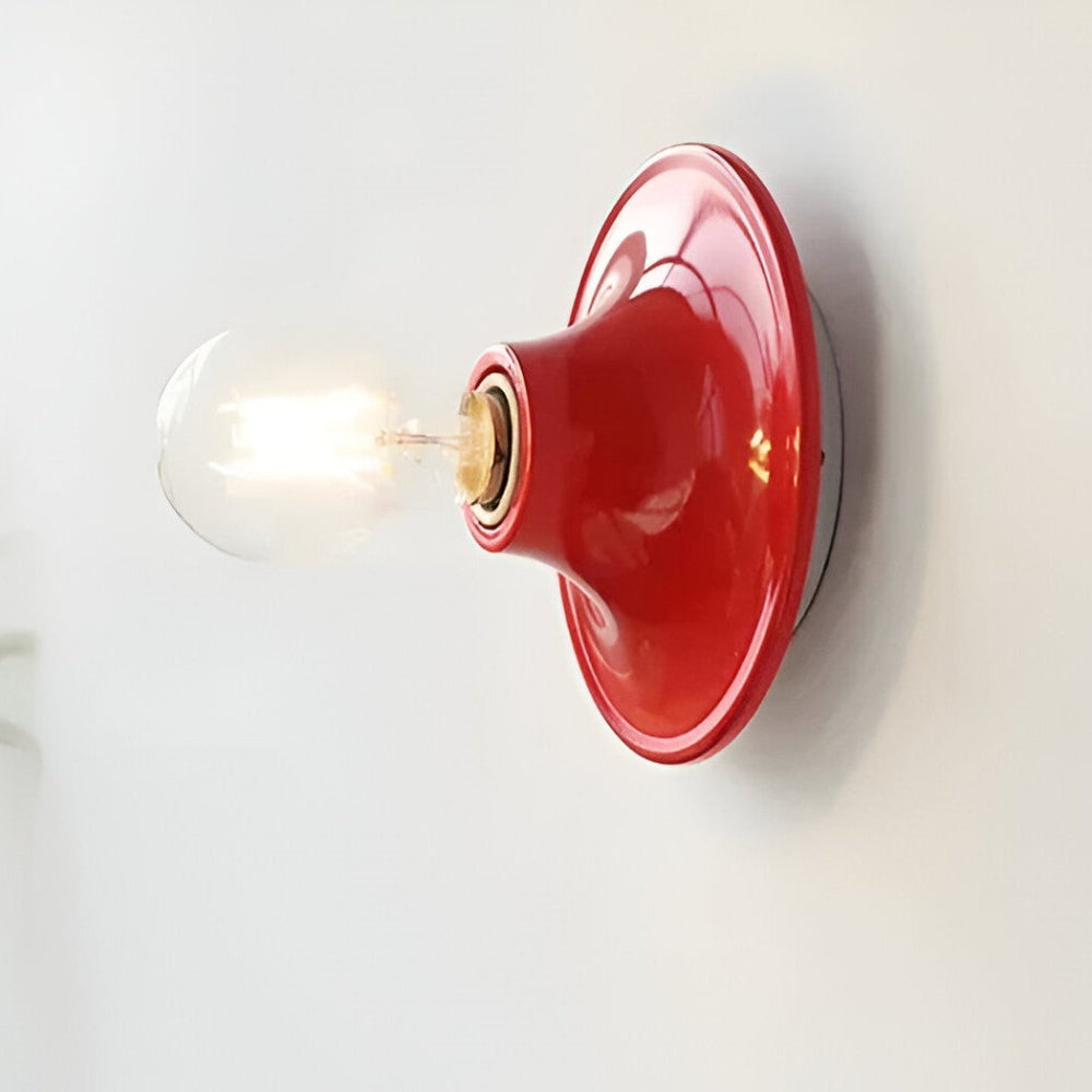 Retro lampa ścienna LED z gwintem E27 do salonu