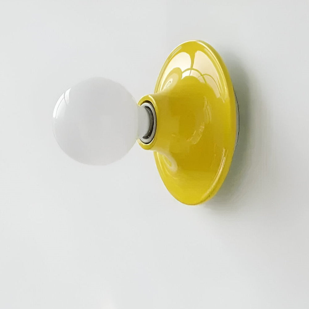 Retro lampa ścienna LED z gwintem E27 do salonu