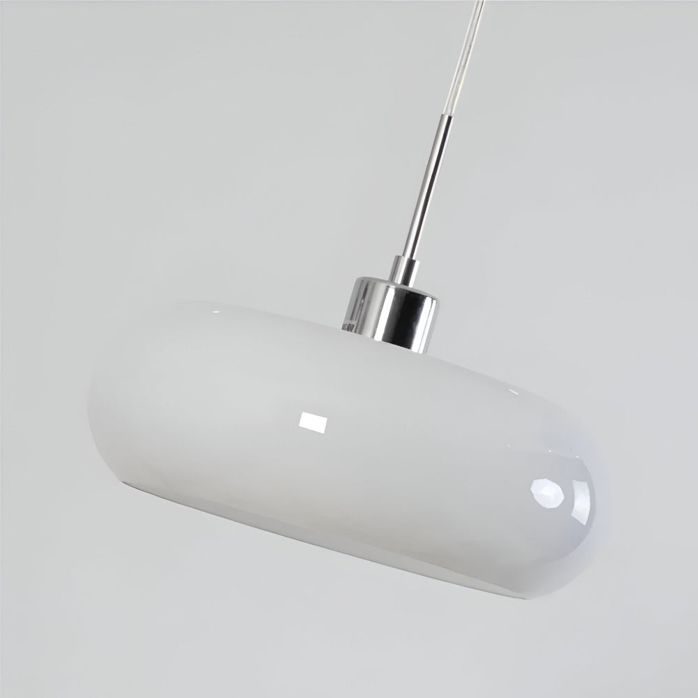 Lampa wisząca szklana Bauhaus LED ściemniana okrągła