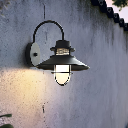 Industrialna lampa ścienna zewnętrzna IP65 E27
