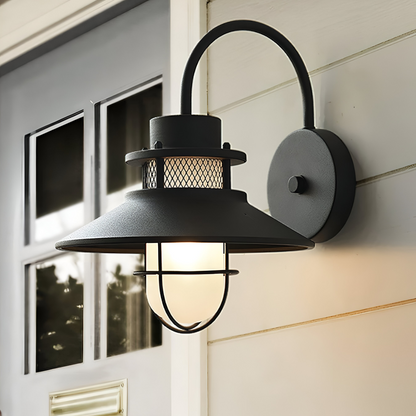 Industrialna lampa ścienna zewnętrzna IP65 E27