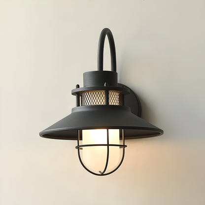 Industrialna lampa ścienna zewnętrzna IP65 E27