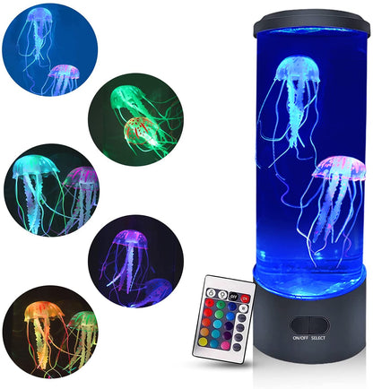 Lampka sensoryczna LED meduza RGB do relaksu