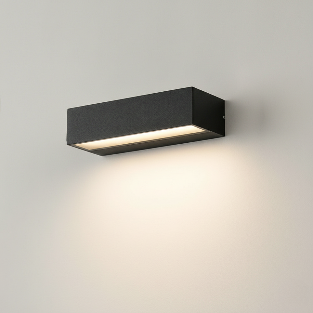 Zewnętrzna lampa ścienna LED aluminiowa IP65