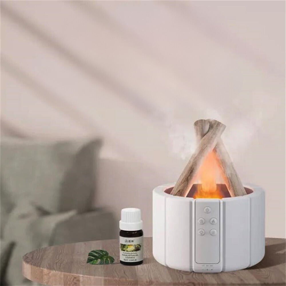 Nawilżacz powietrza z lampką LED i aromaterapią