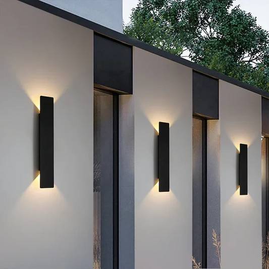 Wodoodporny kinkiet LED aluminiowy do oświetlenia zewnętrznego