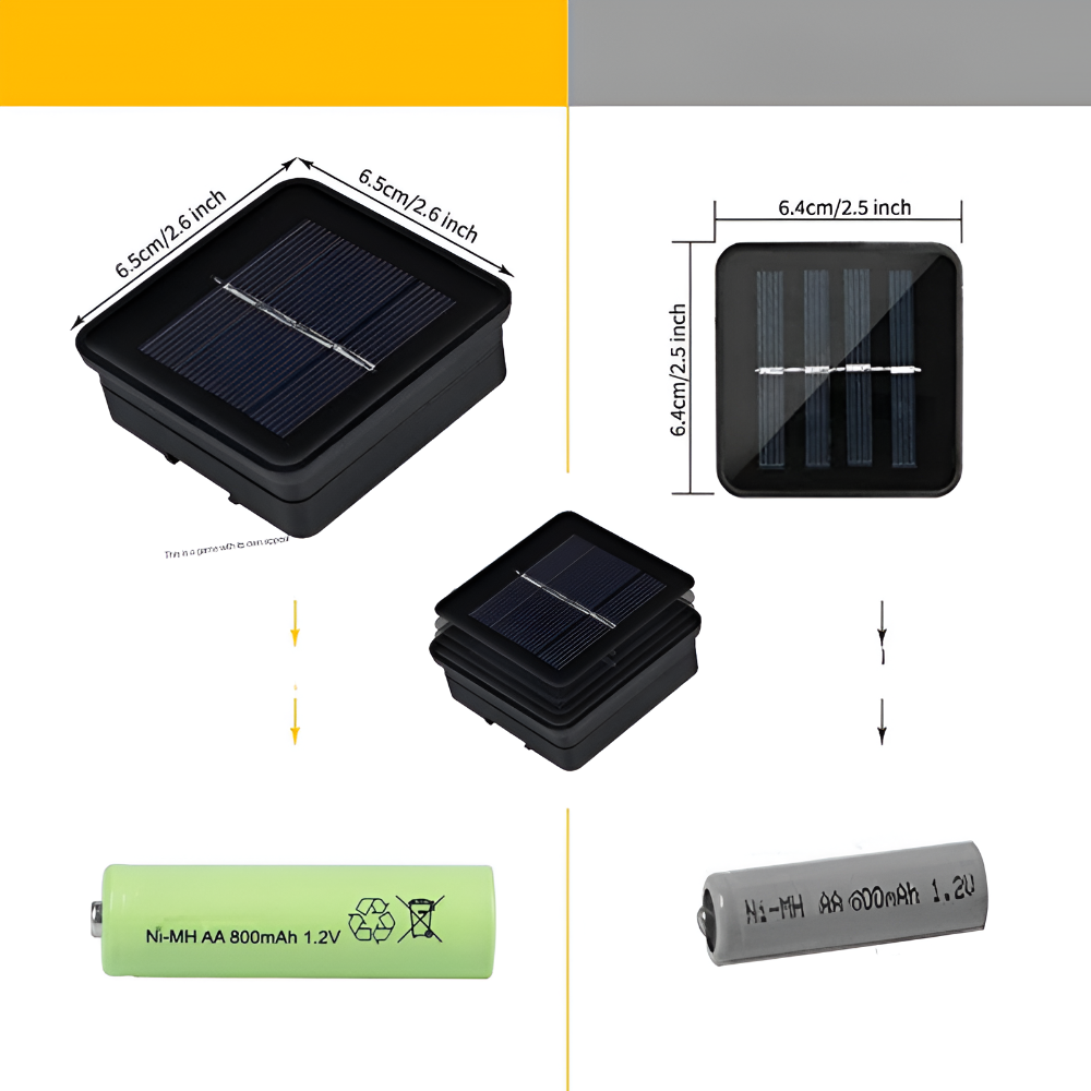 Solarna girlanda LED do ogrodu w marokańskim stylu