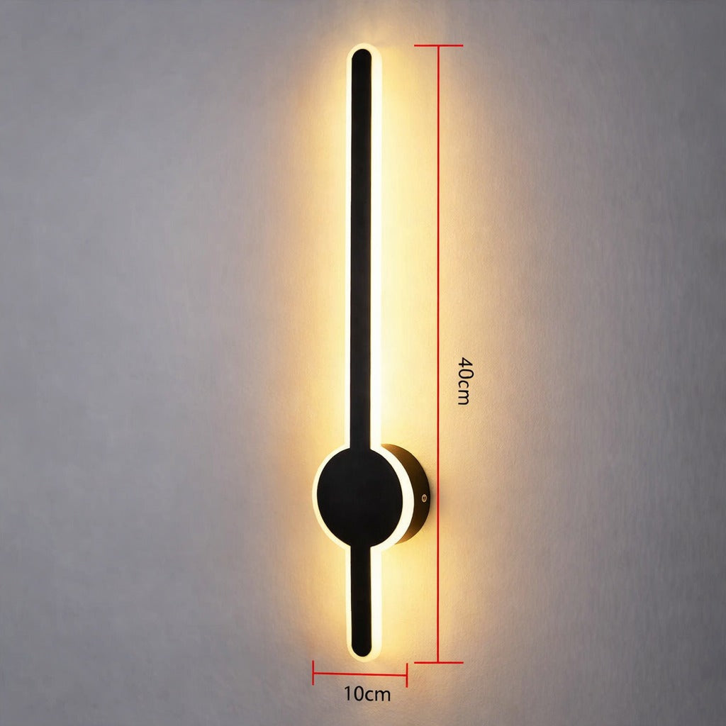 Ściemnialna lampa ścienna LED z regulacją temperatury barwowej