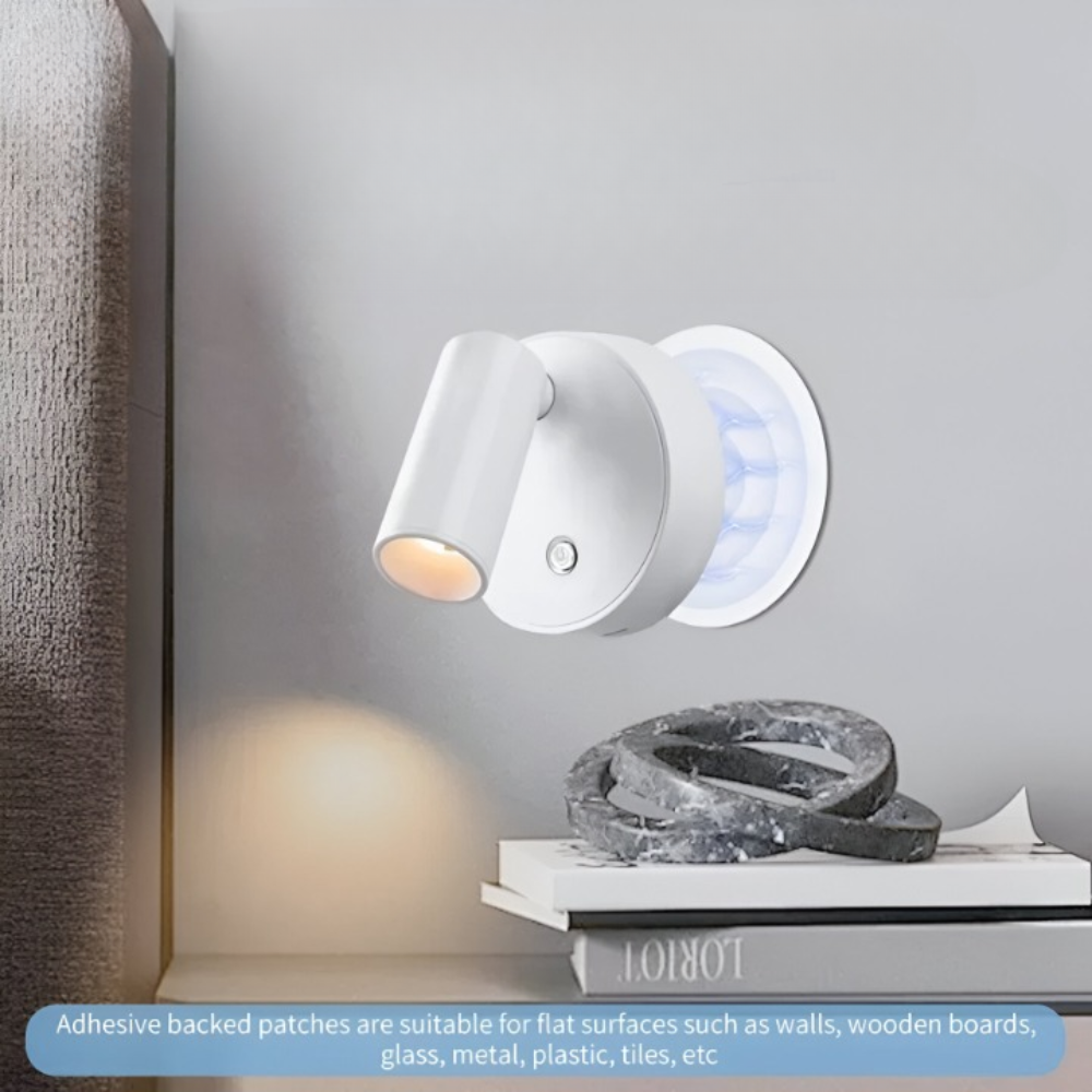 Bezprzewodowa lampa ścienna LED magnetyczna USB