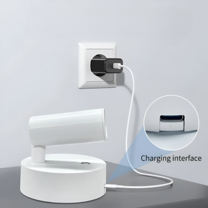 Bezprzewodowa lampa ścienna LED magnetyczna USB