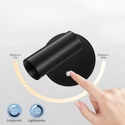 Bezprzewodowa lampa ścienna LED magnetyczna USB