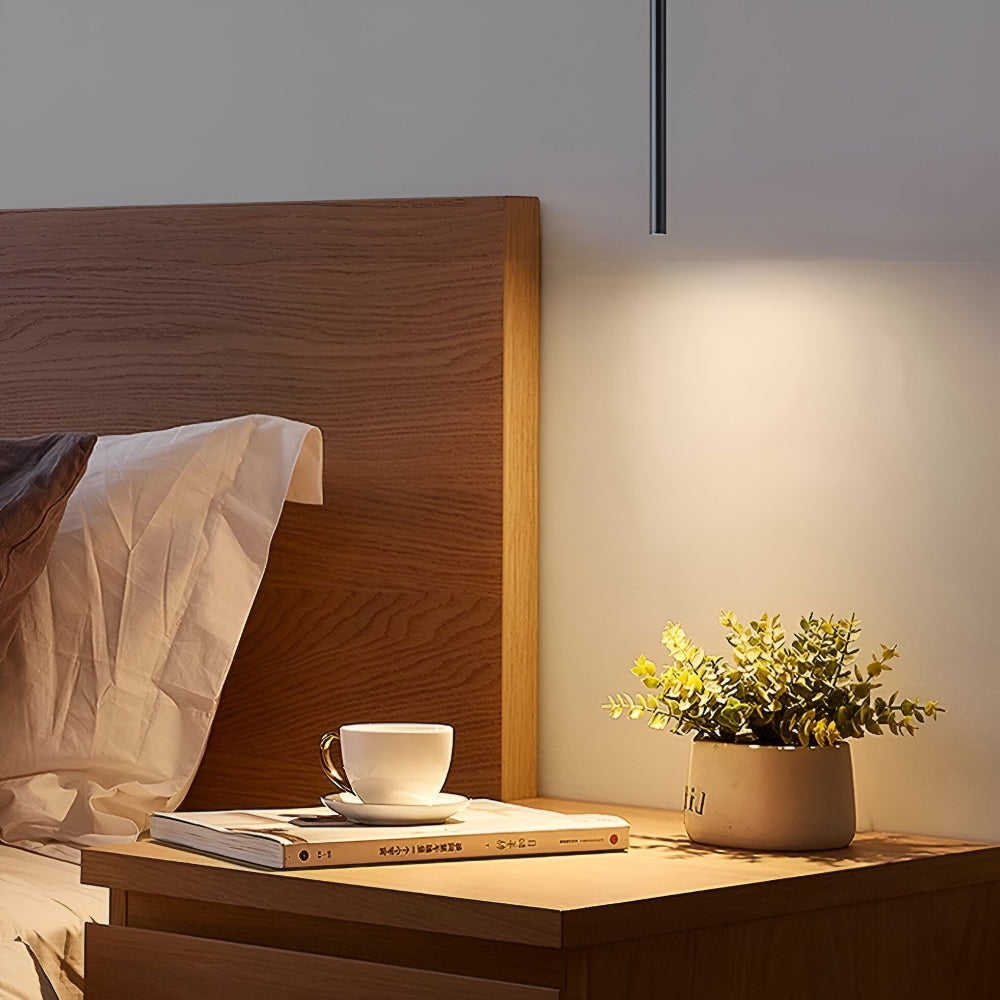 Podwójna lampa wisząca LED czarna aluminiowa 3000K