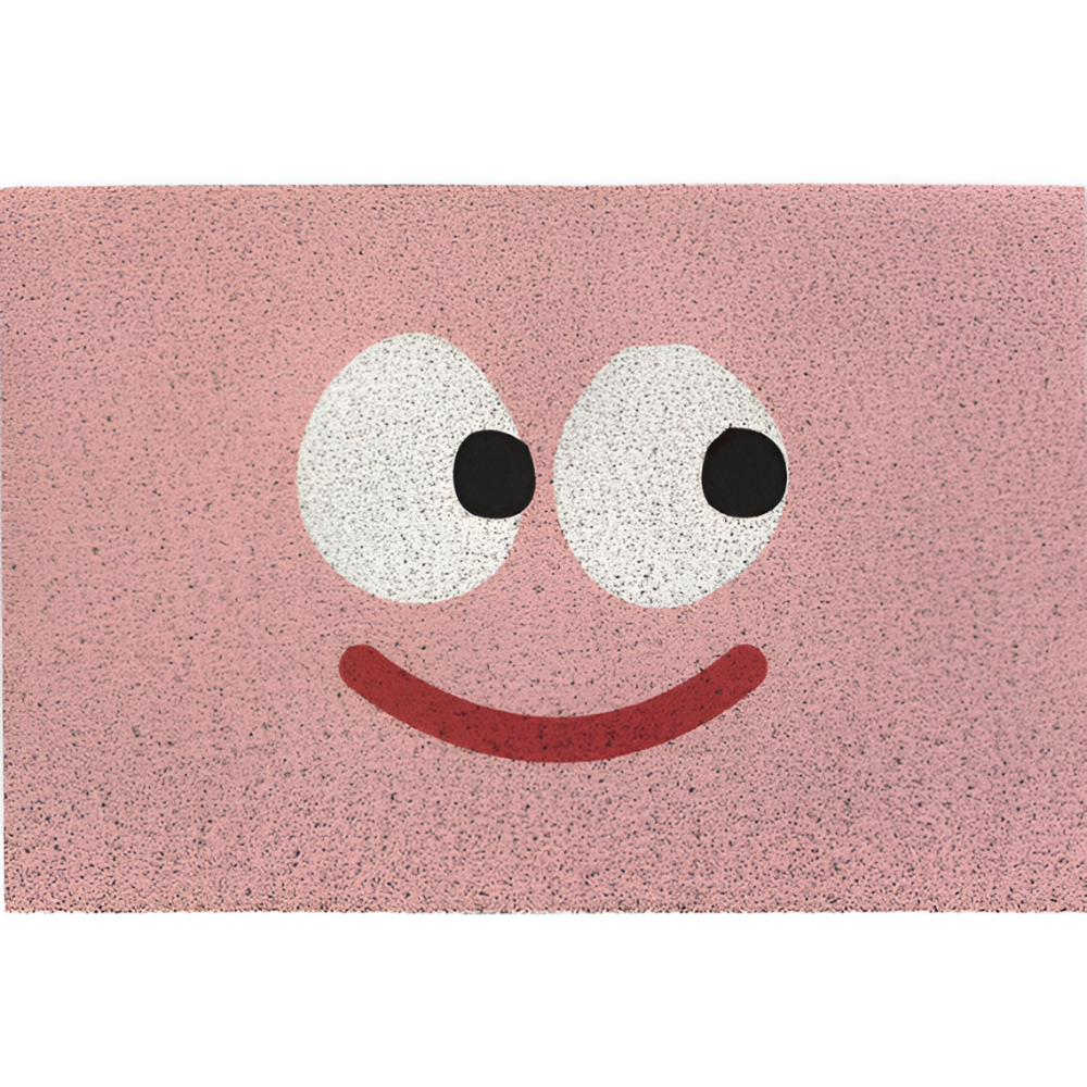 Antypoślizgowa wycieraczka PVC ze smiley 40 × 60 cm
