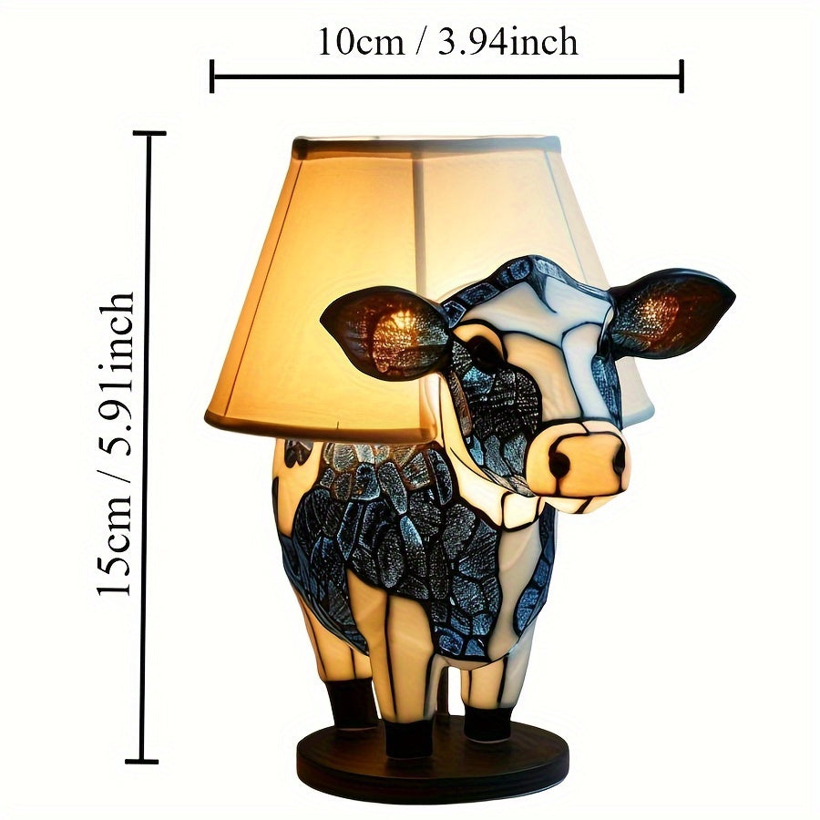 Lampka nocna LED krówka do pokoju dziecięcego