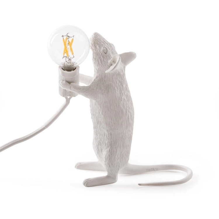 Dekoracyjna lampka LED w kształcie myszy