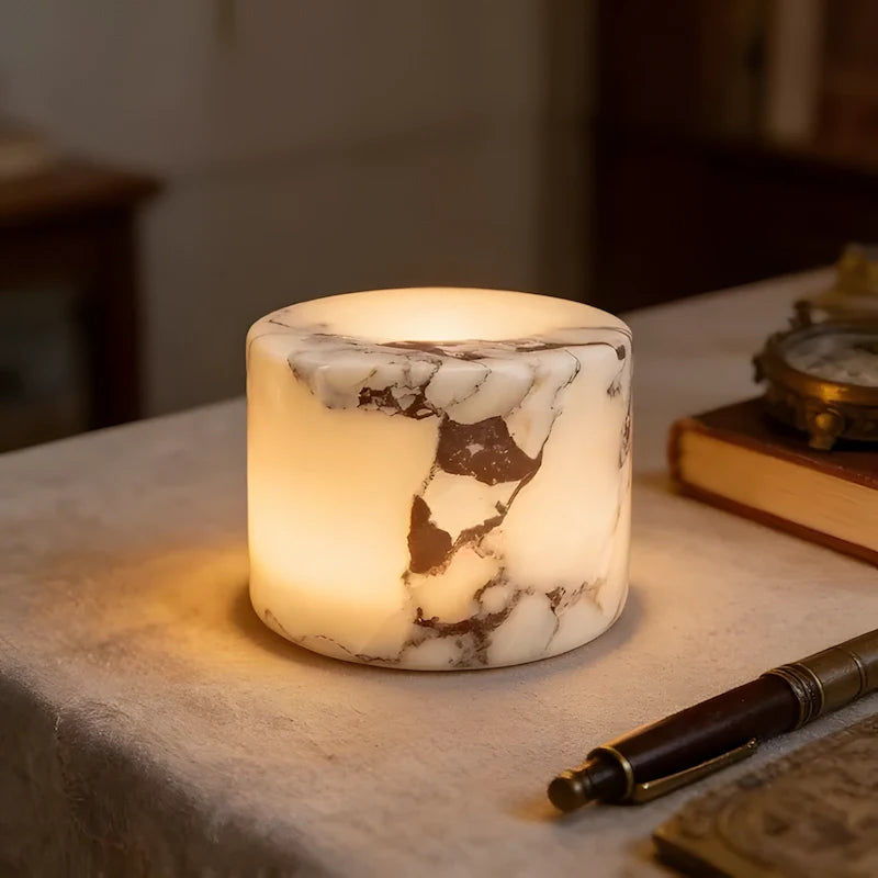 Bezprzewodowa lampka marmurowa LED z dotykiem